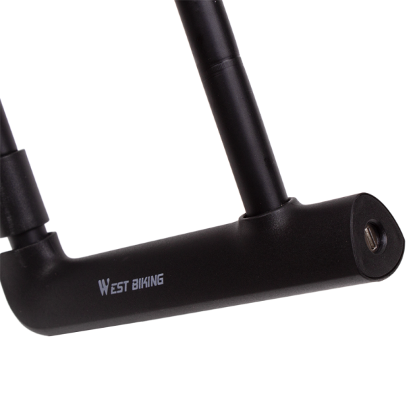 U-образный велосипедный замок West Biking из железа A3 с цинковым сплавом