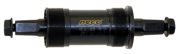 Каретка/картридж NECO, 5-359343, 68х122,5/28,5мм, чашки: левая-сталь, правая-пластик