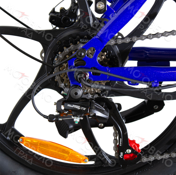 Электровелосипед FASTER RLSD-042 20", 240W, цвет синий СКЛАДНОЙ