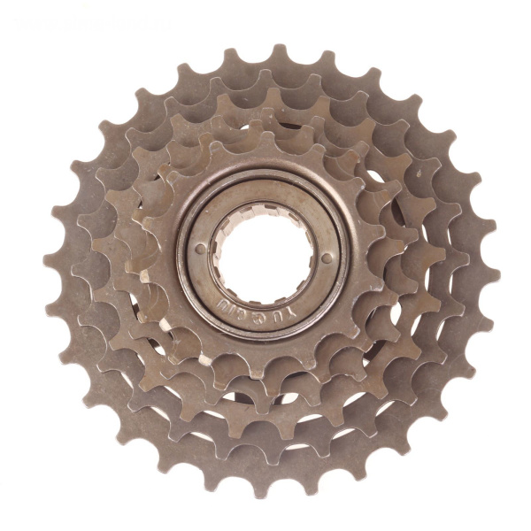 Кассета трещ. 6ск. 00-170043 FREEWHEEL 6х14-28 HG/UG коричневая