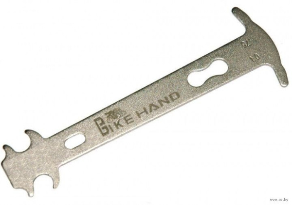 Цепеметр BIKEHAND YC-503, 6-14503  механический индикатор 0,75/1% износа серебр.