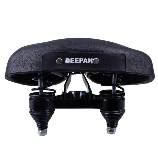 Седло к дорожному с закрытыми пружинами, широкое,  Deepak,  (упак=25шт.), цена за 1шт. - 13,5р., от упак=12,15р