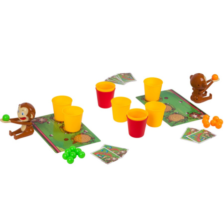 Настольная семейная игра 2 БЕЗУМНЫЕ ОБЕЗЬЯНЫ