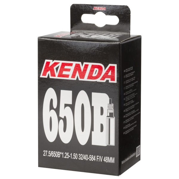 Камера 27,5 спорт 48мм 5-516275 "узкая" 1,25-1,50 (32/40-584) KENDA