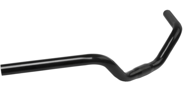 Руль M-WAVE сталь. 5-401225 турист. изогн. 33' 22,2/25,4x600х60мм черный