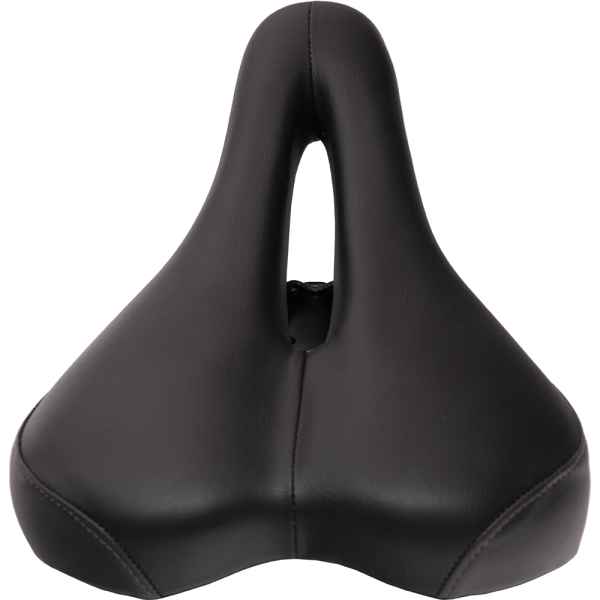 Седло 09-200806 комфортное с замком  265х170мм 450гр черное HORST