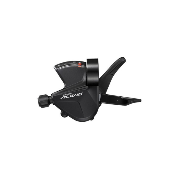 Манетка Shimano ALIVIO ESLM3100LB 2-5034 с индик-м, 3ск. трос 1800мм, черн, инд.уп.