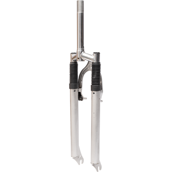 Вилка 26" горного /с амортизатором/хром/