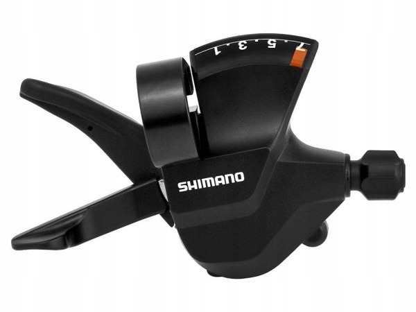 Перекл-ль ALTUS ASLM3157RA 2-8047 RAPIDFIRE PLUS 7ск. прав трос. нерж. черный SHIMANO