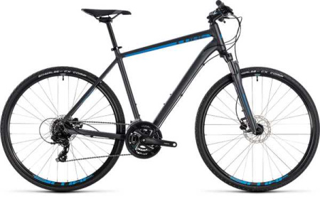 Велосипед Cube Nature Allroad iridium´n´blue 2018, 58 cm