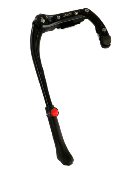 Подножка 00-170321 алюм. H020 22-29"  регул. универс. двухперьев. черная HORST