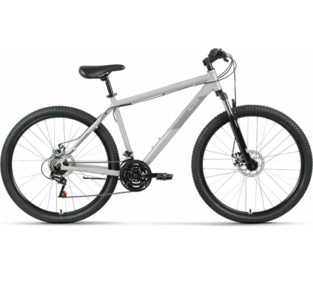 Велосипед AL 27,5 D (27,5" 21 ск. рост. 17") 2022, серый/черный, RBK22AL27232