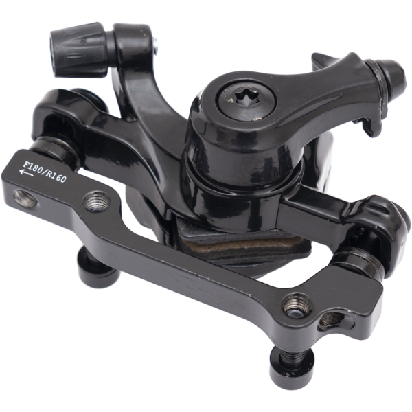 Машинка дискового тормоза задняя (004) R160, без диска, цвет черный