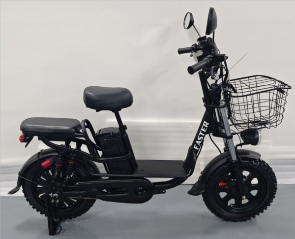 Электровелосипед FASTER RLSD-151 16", 240W, цвет черный
