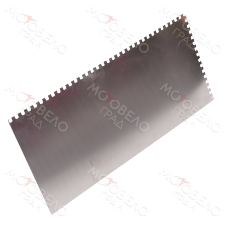 Гладилка металическая зубчатая 270*125