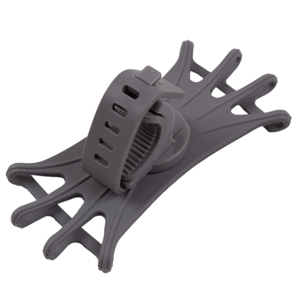 Держатель для телефона West Biking, силикон, 360°, фиксация, 12,5×6,5 см, крепление на руль