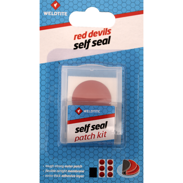 Аптечка 7-01021 6 суперсамоклеек+шкурка блист. (20) компакт. упаковка RED DEVILS WELDTITE (Англия)