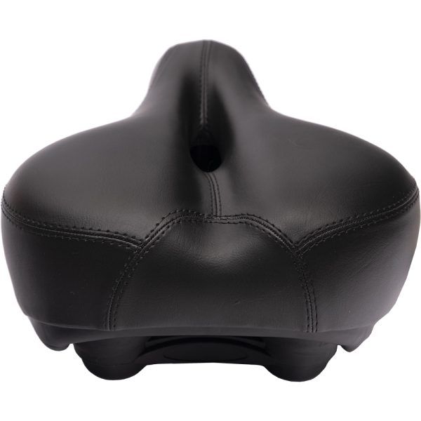 Седло HORST, 00-171699 комфорт 250х210мм с вентил. с замком, эластомер. черное