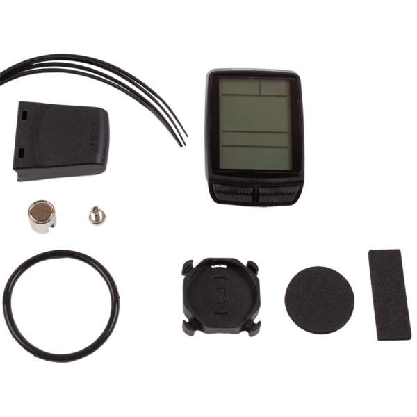 Велокомпьютер беспроводной West Biking, 18 функций, IPX6, ЖК-дисплей 2,4", пластик