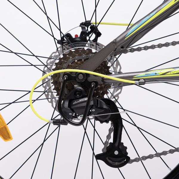 Велосипед AIST Rocky Junior 1.1/24//серый/2024