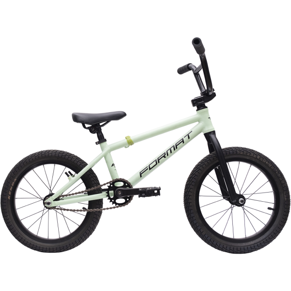 Велосипед FORMAT Kids 16 bmx (16" 1 ск. рост. OS) 2020-2021, морская волна матовый, RBKM1K3C1002