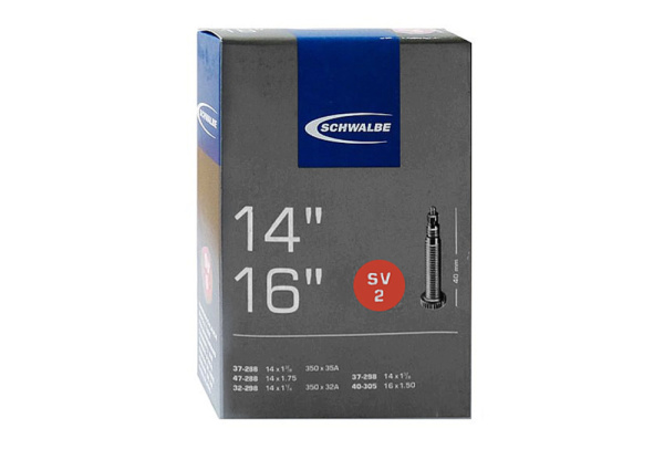 Камера. 14-16спорт 05-10407313 SV2 14x1 3/8 - 16x1,50 (32/47-288/305) IB 40mm. SCHWALBE