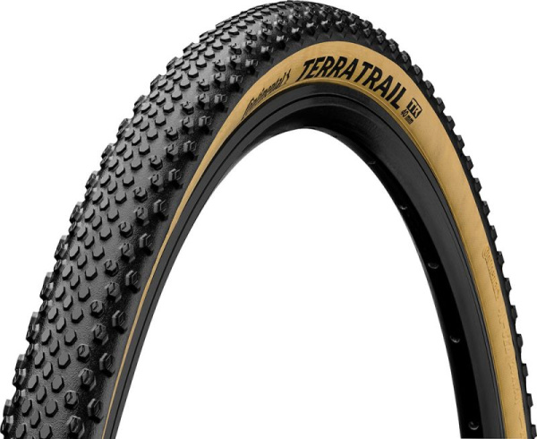Покрышка.  28 /700x35C/28x1,35 02-0150505 (35-622) Terra Trail ShieldWall System, TL-Ready, E-25 черн/кремовая (кевлар/складная) CONTINENTAL