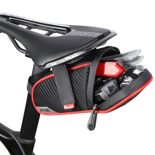 Водонепроницаемая велосумка West Biking, крепление на подседельный штырь, размер 21×10×9 см, объем 1,8 л, нейлон