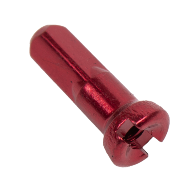 Ниппель спицы 5-280166 14G (2мм) АЛЮМ. 12мм КРАСНЫЙ АНОДИР. 1шт CNSPOKE