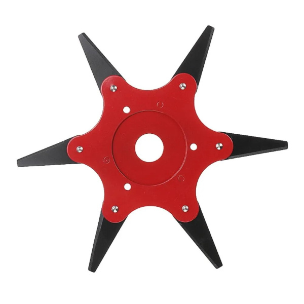 Головка косильная для бензотриммера с 6-ю движущимися ножами, посадка на диаметр 25,4 мм