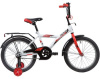 Велосипед NOVATRACK 14" ASTRA белый, тормоз нож, крылья, багажник, полная защ.цепи