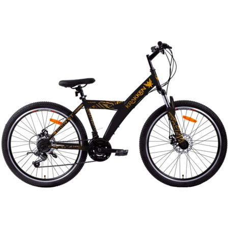 Велосипед KRAKKEN Young/26/16.5/черный/2024 4810310033195