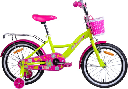 Велосипед AIST  LILO 18 18  желтый 2021