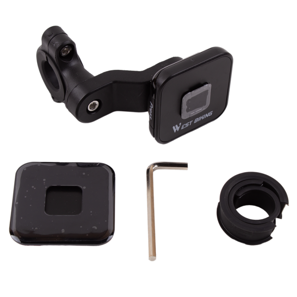 Держатель для телефона West Biking, магнитный, антивибрационный, 360°, 9×10,5 см, крепление на руль