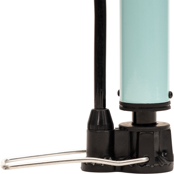 Насос ручной напольный велосипедный, 34х320мм, алюм, 3 насадки в компл.,  West biking арт.0711041