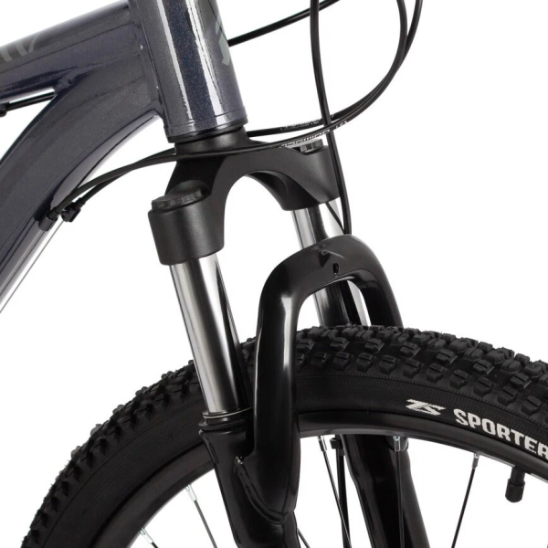 Велосипед FOXX 27.5" CAIMAN синий, сталь, размер 16