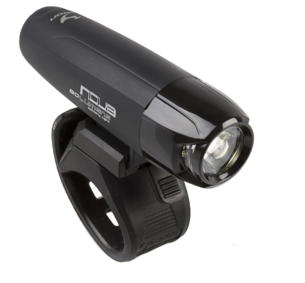 Фара MOON NOVA 80, 5-220736, 1д повыш. ярк. CREE 80люмен/5ф 54г с батар. черная