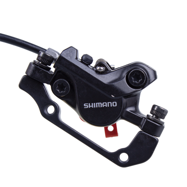 Тормоз задний, диск. гидр., SHIMANO, BL-M396, 1350 мм, IS/PM, черн., AM396RRURX135