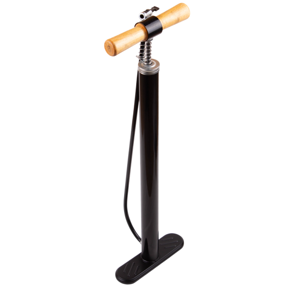 Насос ручной напольный Ретро стальной, с деревянной ручкой, 37*607 мм
