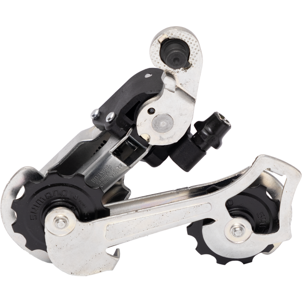 Задний переключатель 6-7 скоростей RD-TY21B, средняя нога, прямое крепление, серебро, ARDTY21BGSDS