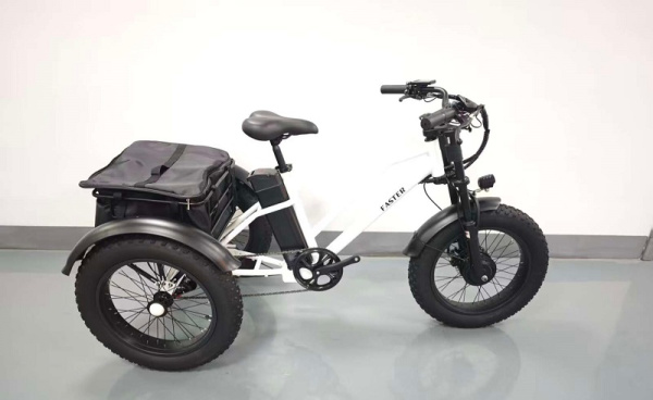 Электровелосипед FASTER RLSD-090 20" 240W, цвет молочный