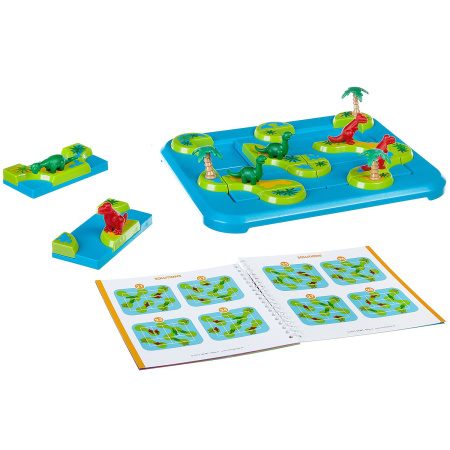 Логическая игра Bondibon Динозавры.Таинственные острова