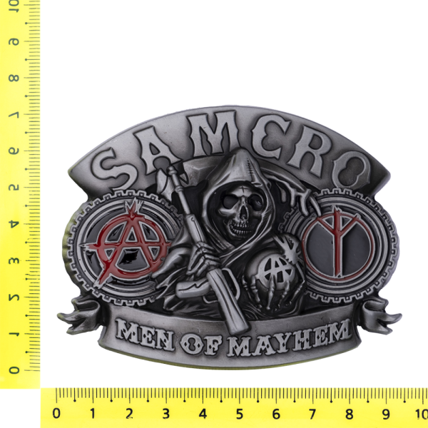 Пряжка металлическая для ремня №28