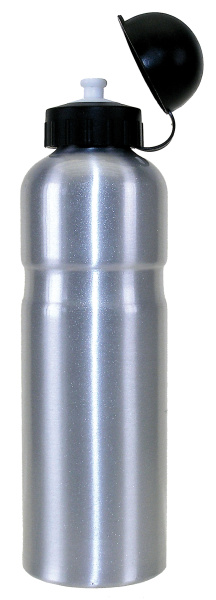 Фляга 5-340290 алюм. 0,75 с крышкой (24) серебр.