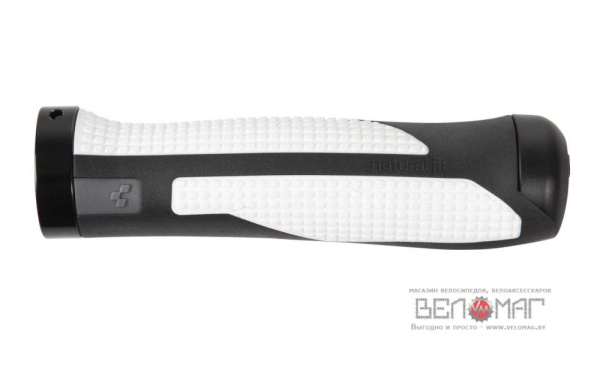 Грипсы CUBE Natural Fit Race черный&белый