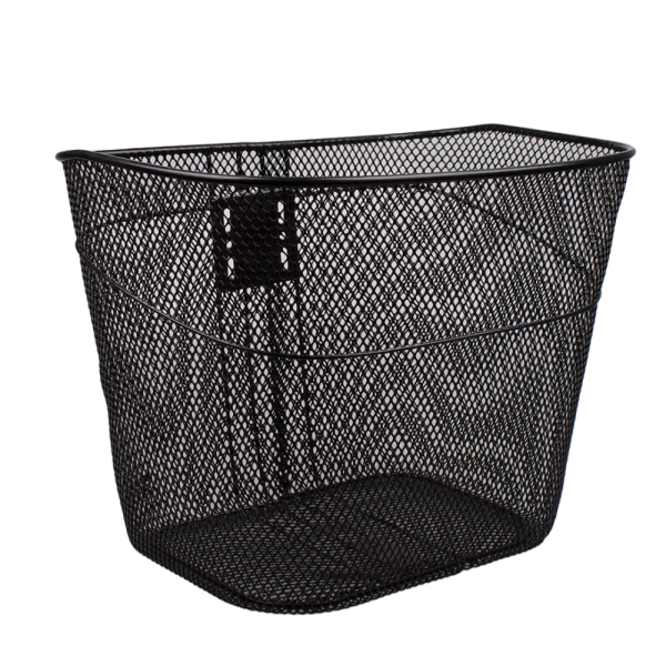 Корзина (002) передняя, сетка, цвет черный, комплект креплений + ус , для 26"-28"