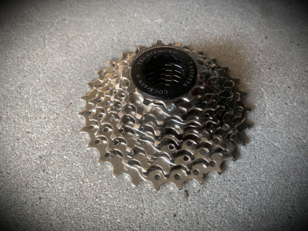 Звезда задняя, кассета, 7 ск., TRI-DIAMOND, серебро, RFWSLV700001