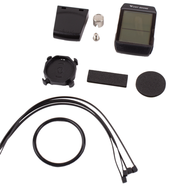 Велокомпьютер беспроводной West Biking, 20 функций, IPX6, ЖК-дисплей 2,0"