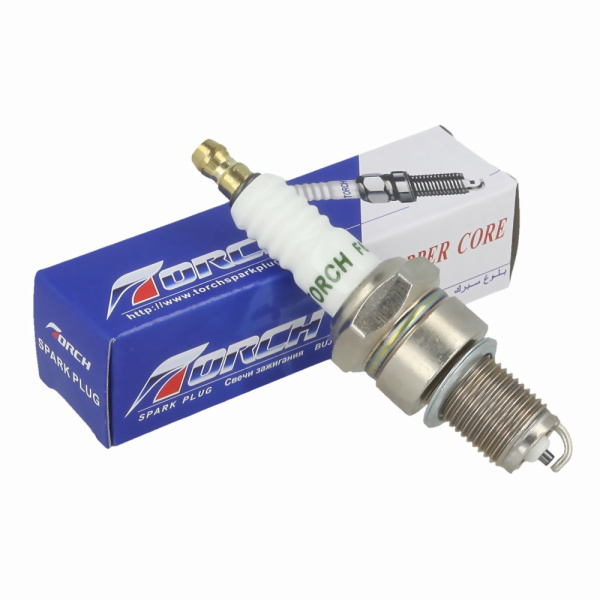 Свеча зажигания TORCH F6RTC (Китай), для двигателя мотоблока, культиватора и газонокосилок, аналог BRISK LR15YC, NGK BPR6ES, CHAMPION RN9YC