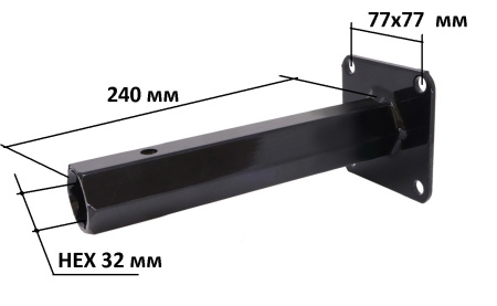 Ступица колеса (полуось) 32x240мм, арт. FM-SP3001